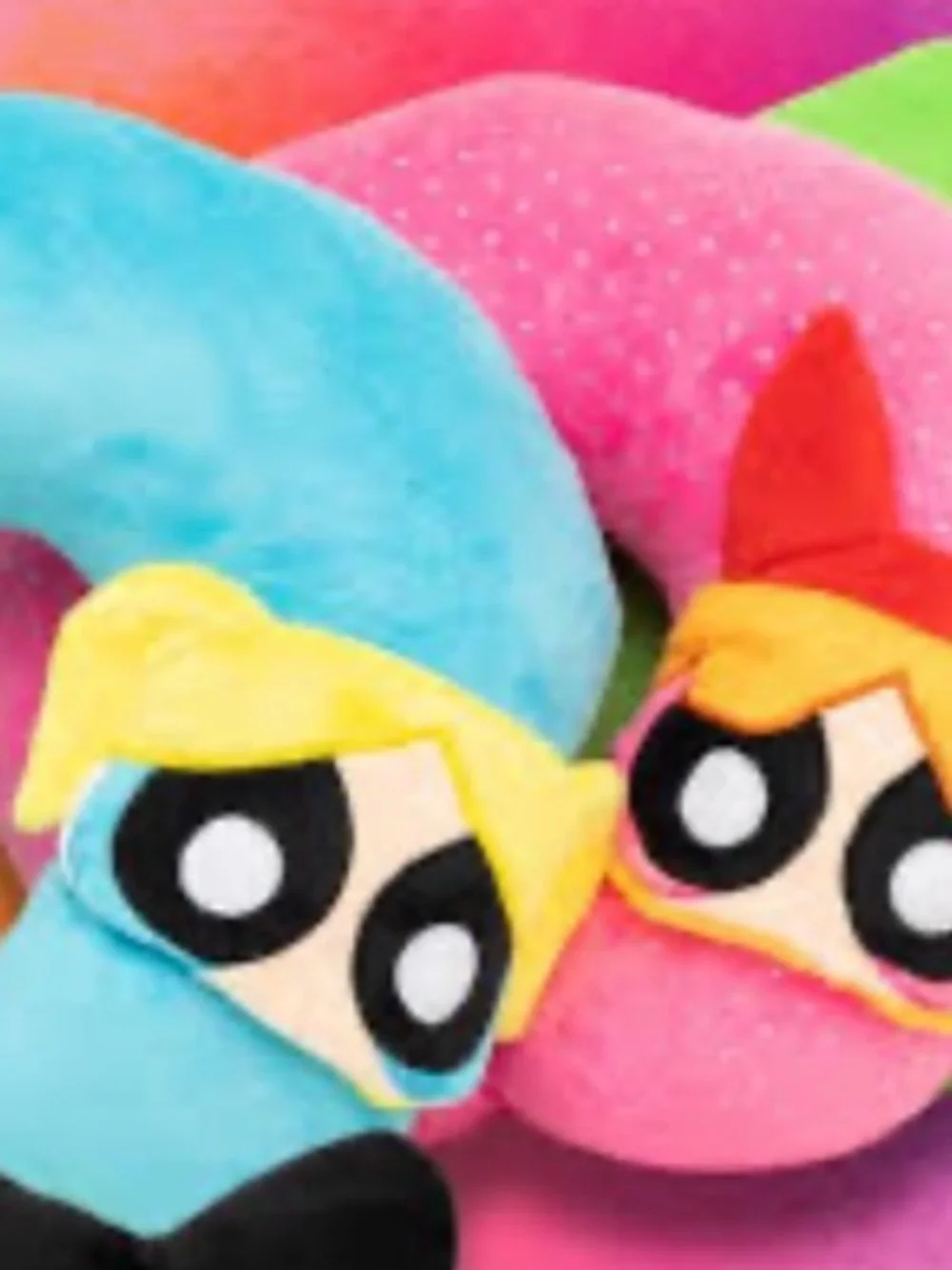 Power Puff Girls Bubble Travel  Neck Pillow New